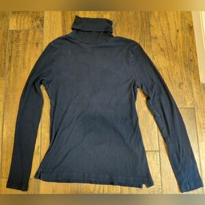 Lauren Ralph Lauren Navy Blue Women's Turtleneck Size Medium